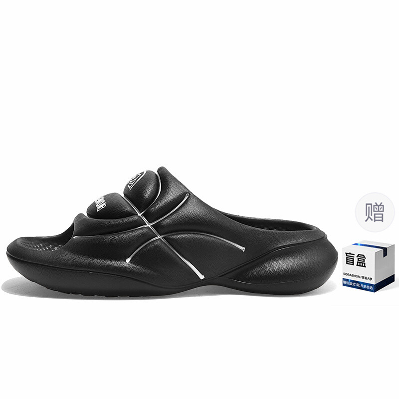 

Шлепанцы унисекс Doraemon, цвет Jet Black