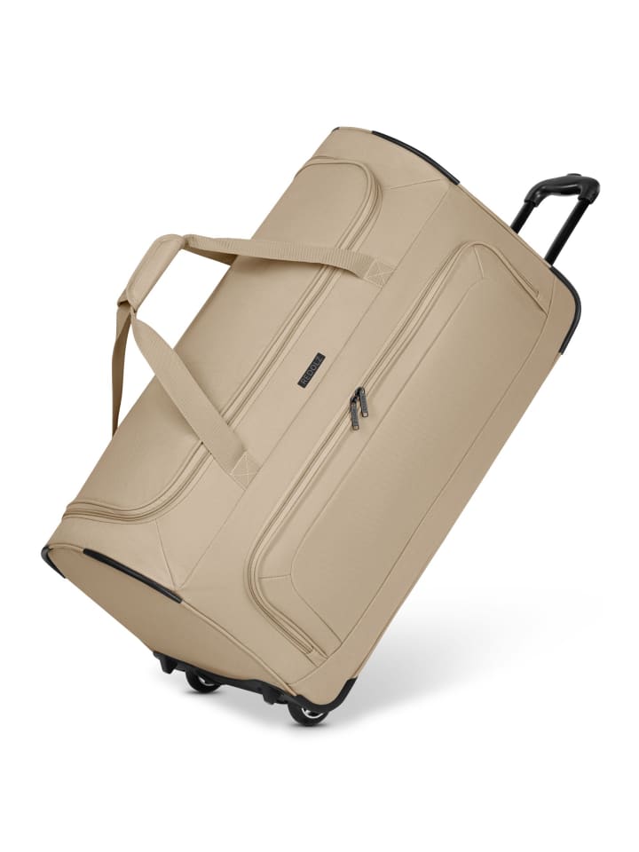 

Дорожная сумка Duffle Essentials на двух колесах, 71 см, бежевого цвета Redolz