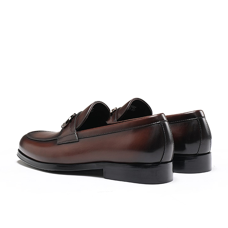 Bansley Мужские лоферы черно-коричневые, цвет Dark Brown — фото 3