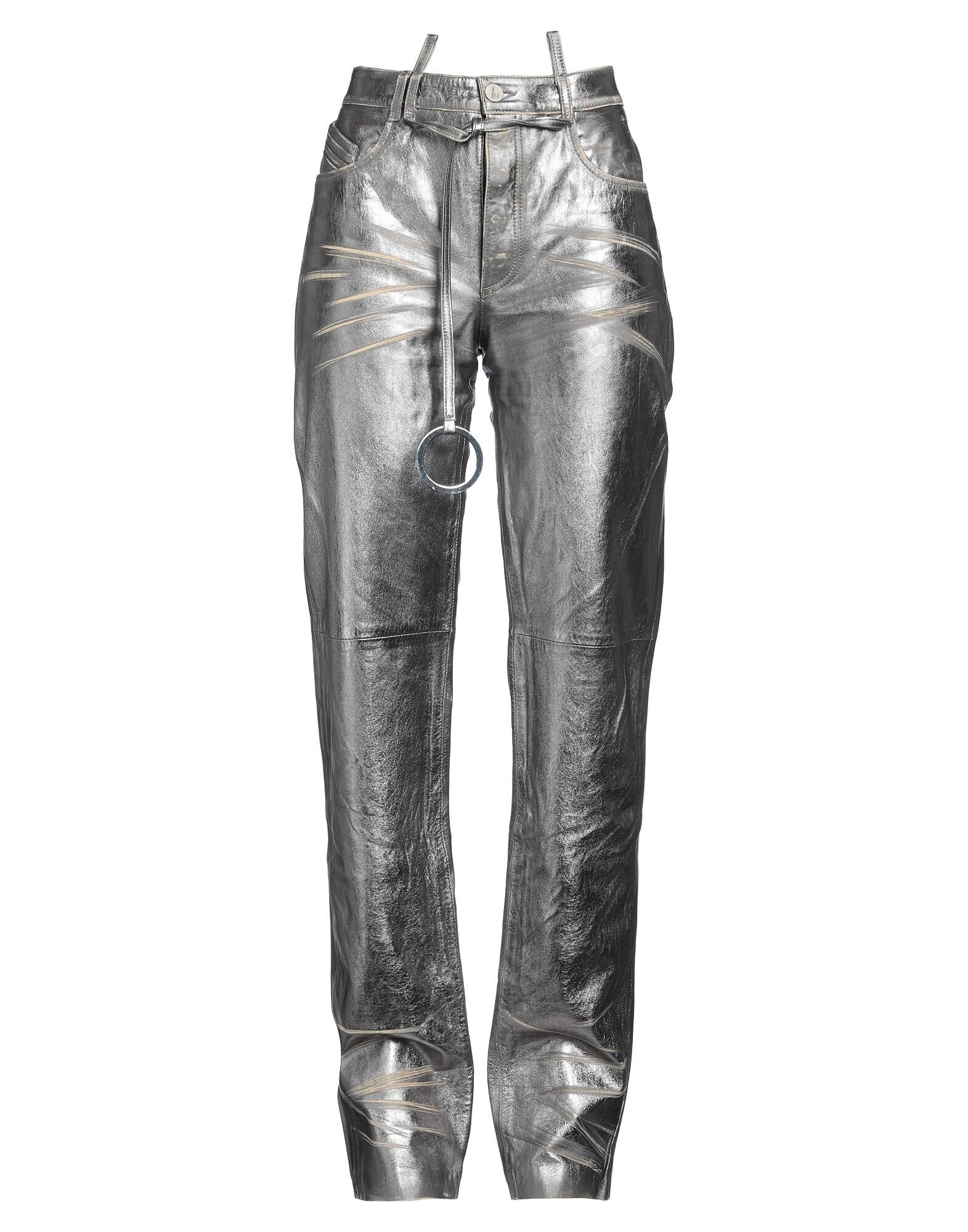 

Брюки The Attico, серебряный