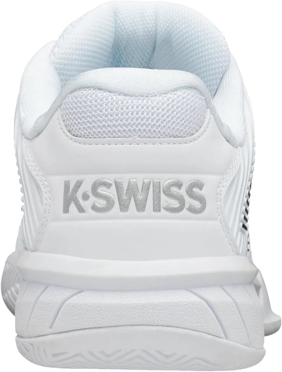 Кроссовки теннисные K-Swiss Hypercourt Express 2, White/Black — фото 4