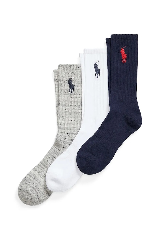 

Носки 3 пары Polo Ralph Lauren, мультиколор