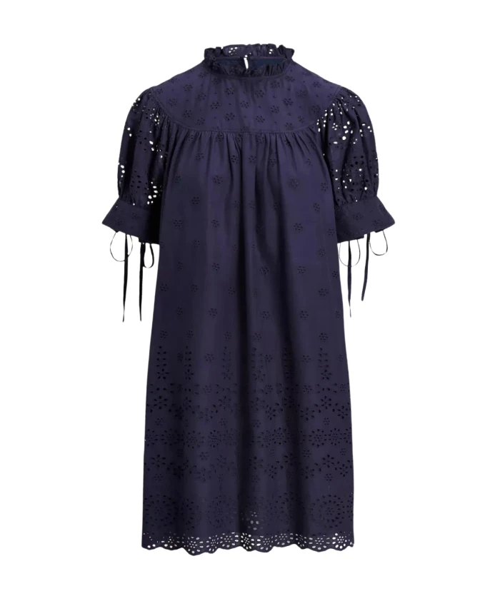 

Ажурное мини-платье Ralph Lauren, синий