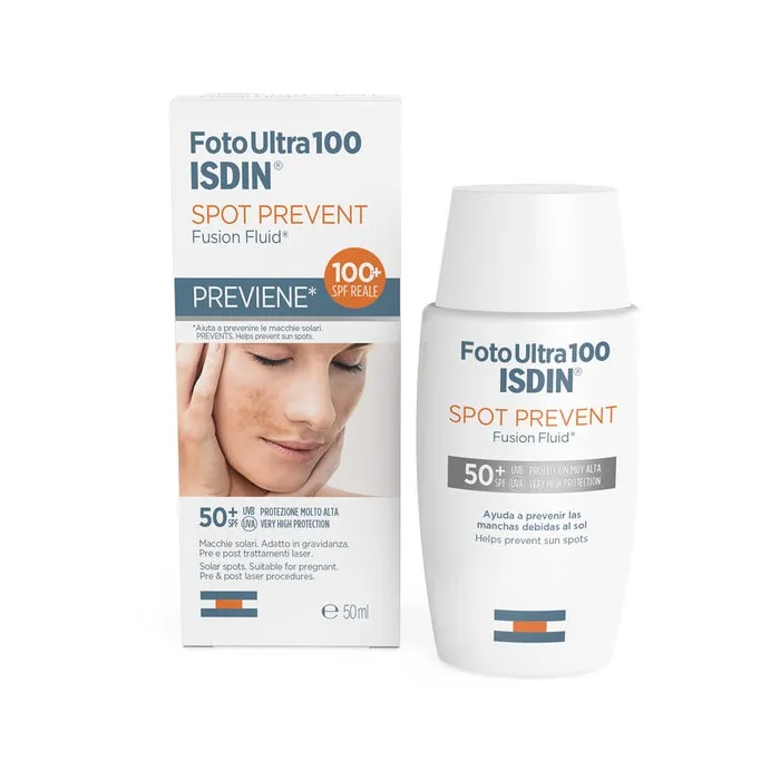 

Isdin Foto Ultra 100 Spot Prevent Fusion Fluid 50 мл Защита от солнца SPF 50+