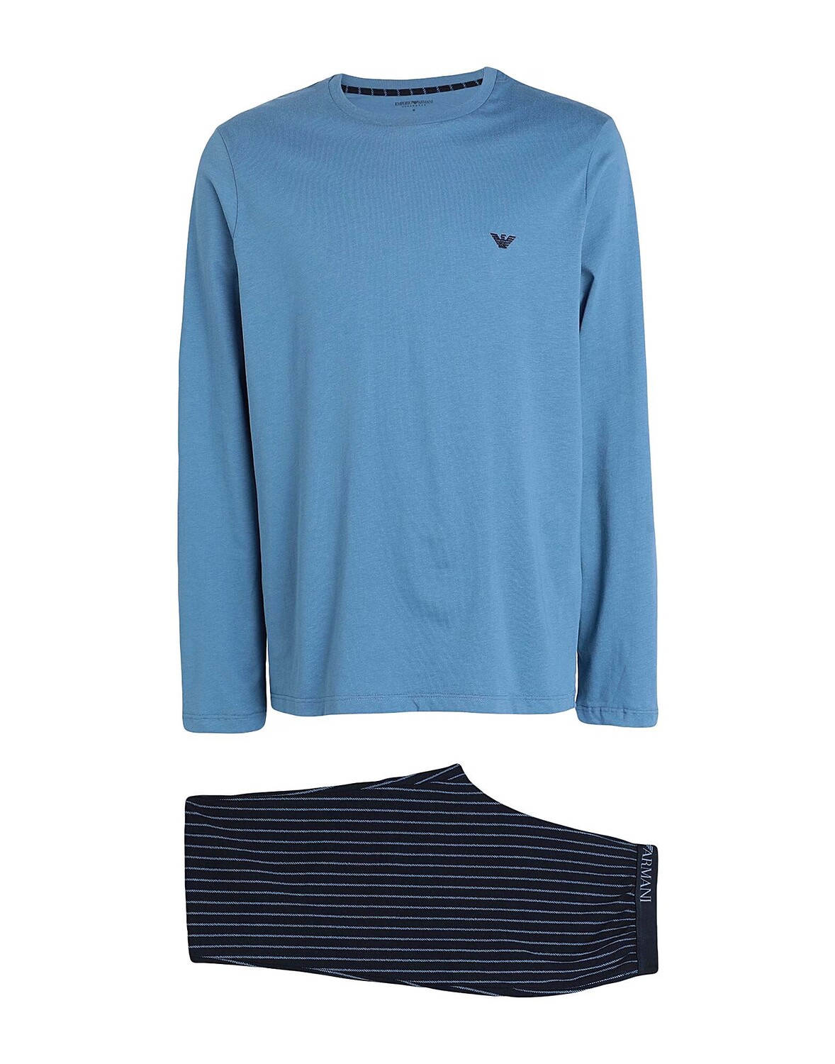 

Одежда для сна Giorgio Armani, пастельный синий