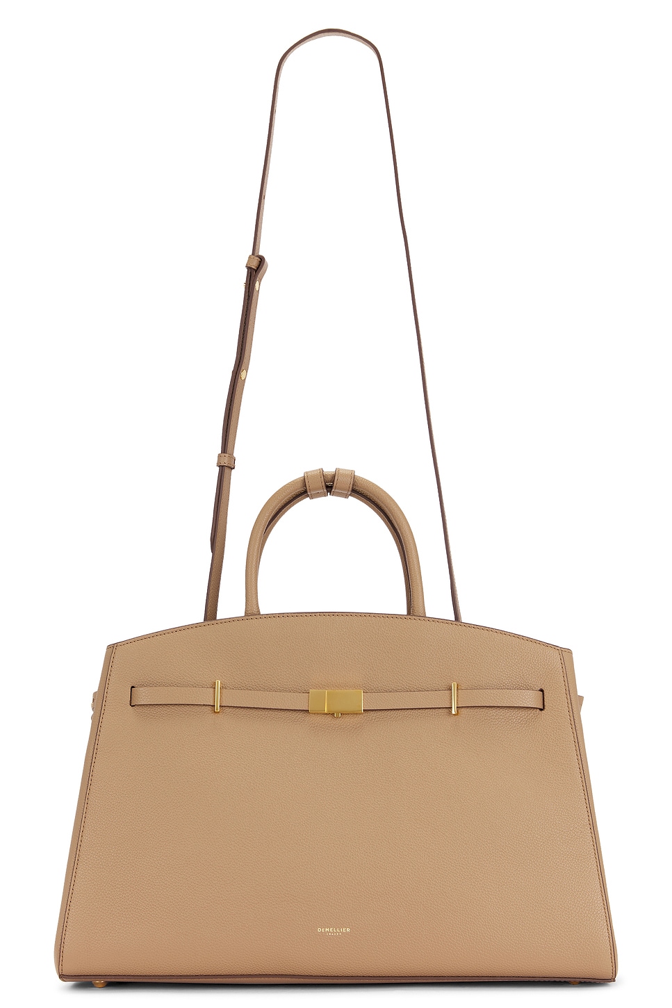 

Сумка Hudson от Demellier London, dark sand