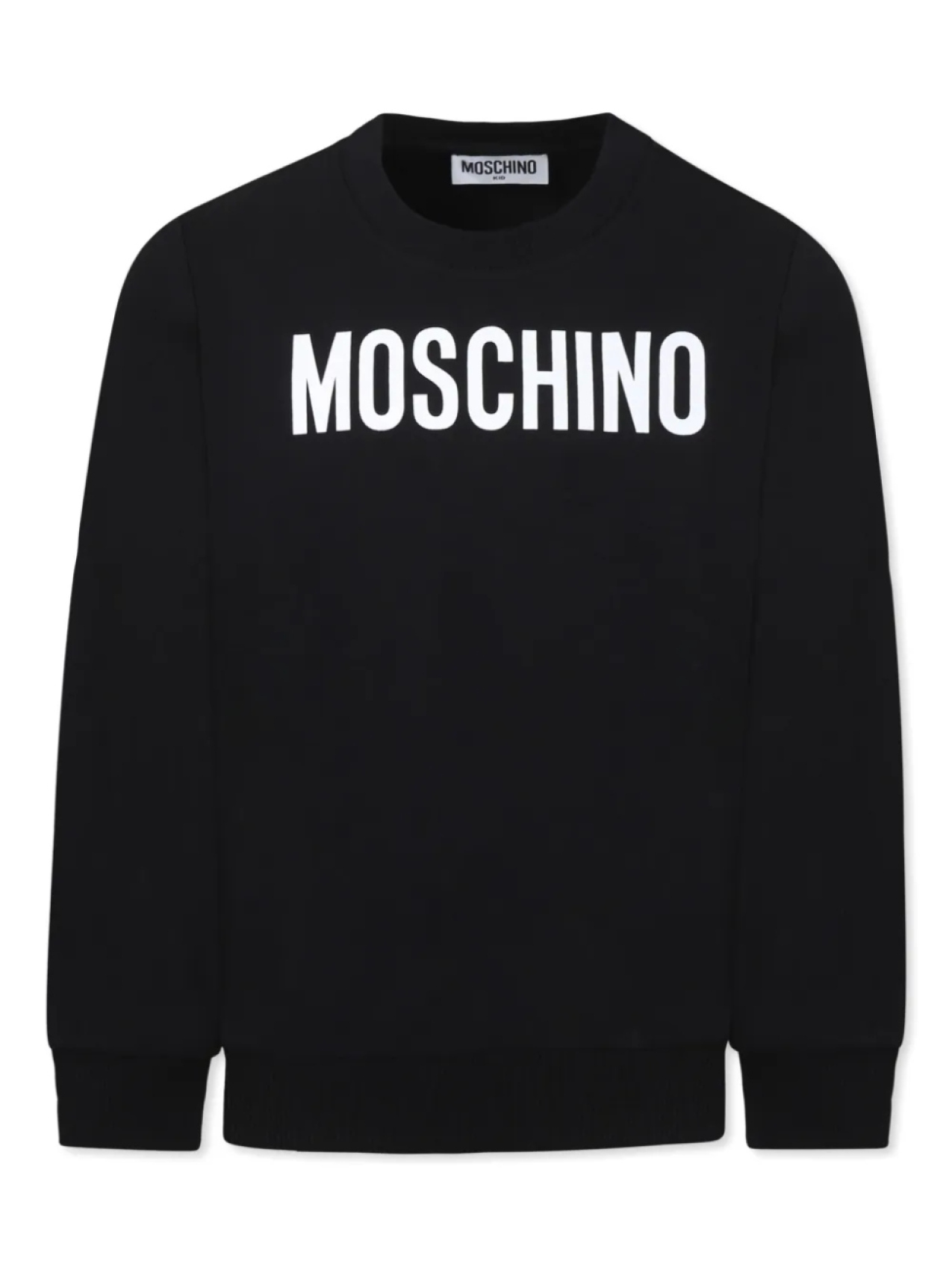 

Толстовка с логотипом Moschino Kids, черный