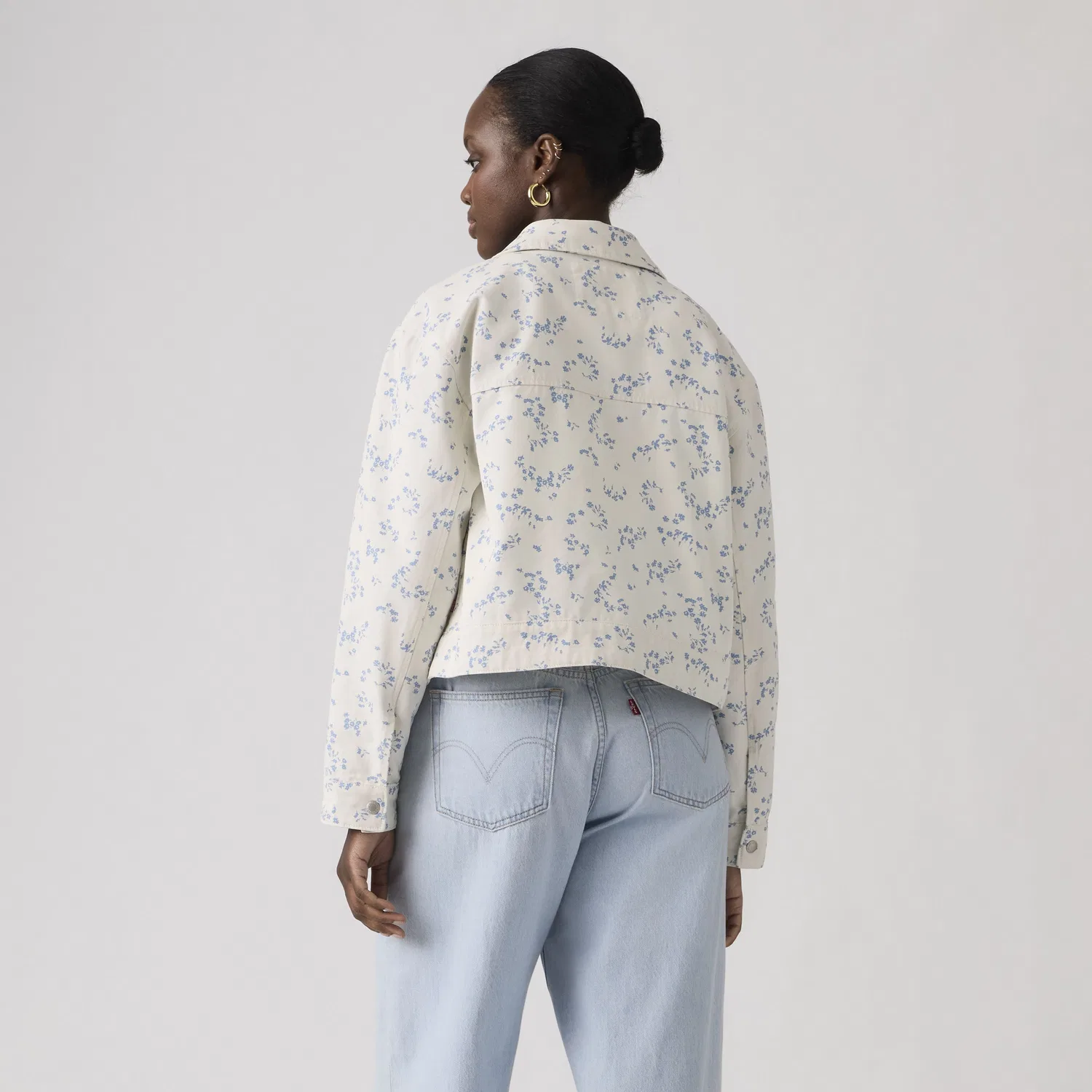 Куртка с двумя карманами Levi's, White — фото 4