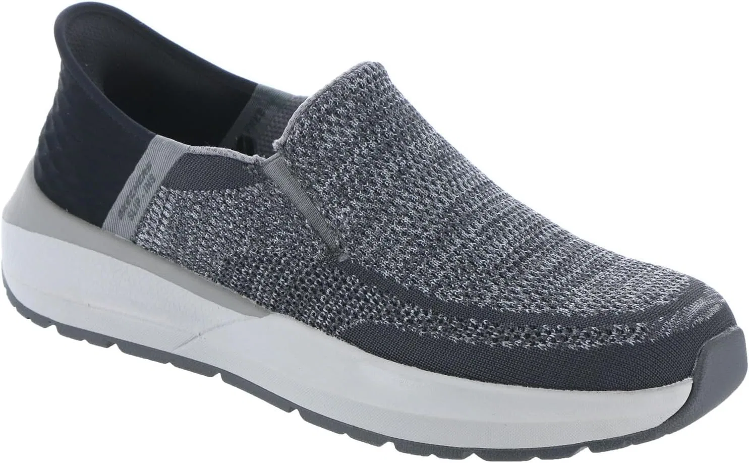 Мужские кроссовки Skechers Neville-Rovelo с технологией Slip-in, Charcoal Light Gray — фото 2