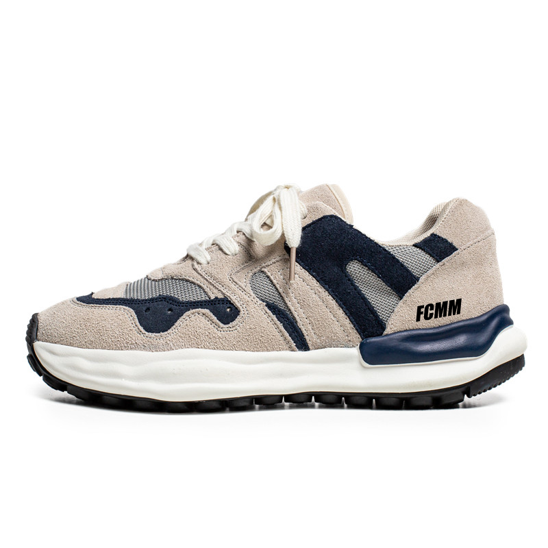 

Низкие повседневные туфли мужские FCMM, Beige Blue