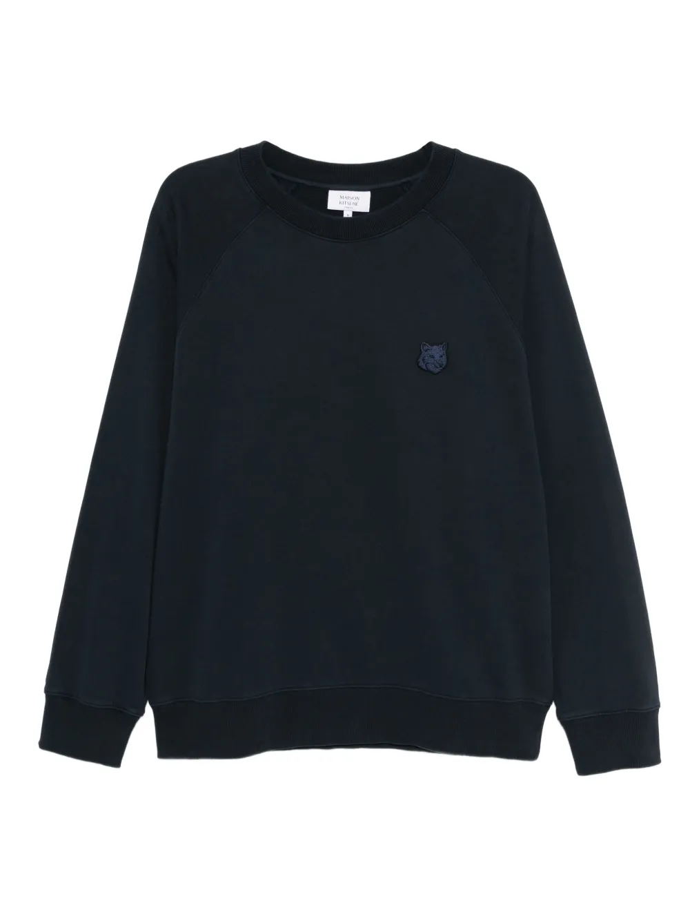 

Толстовка с вышитым логотипом Maison Kitsuné, синий