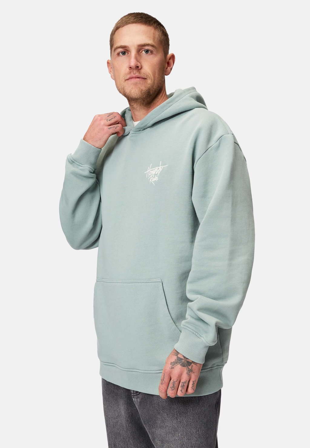 

Толстовка SMALL SIGNATURE - Hoodie Honesty Rules, светло-зеленый