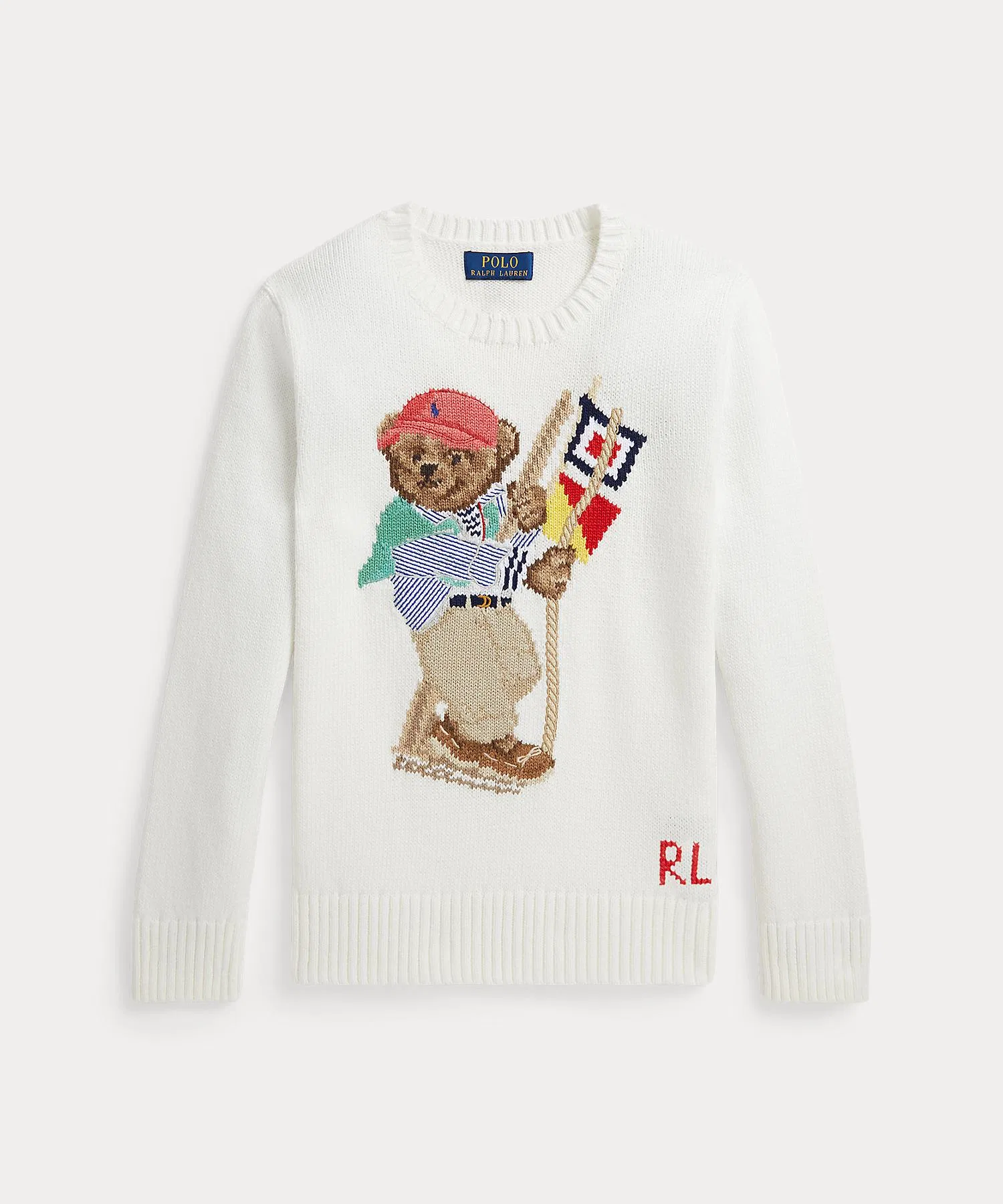 Хлопковый свитер Polo Bear