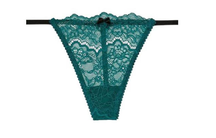 

Victoria's Secret Трусы женские, 1 упаковка, бирюзовые