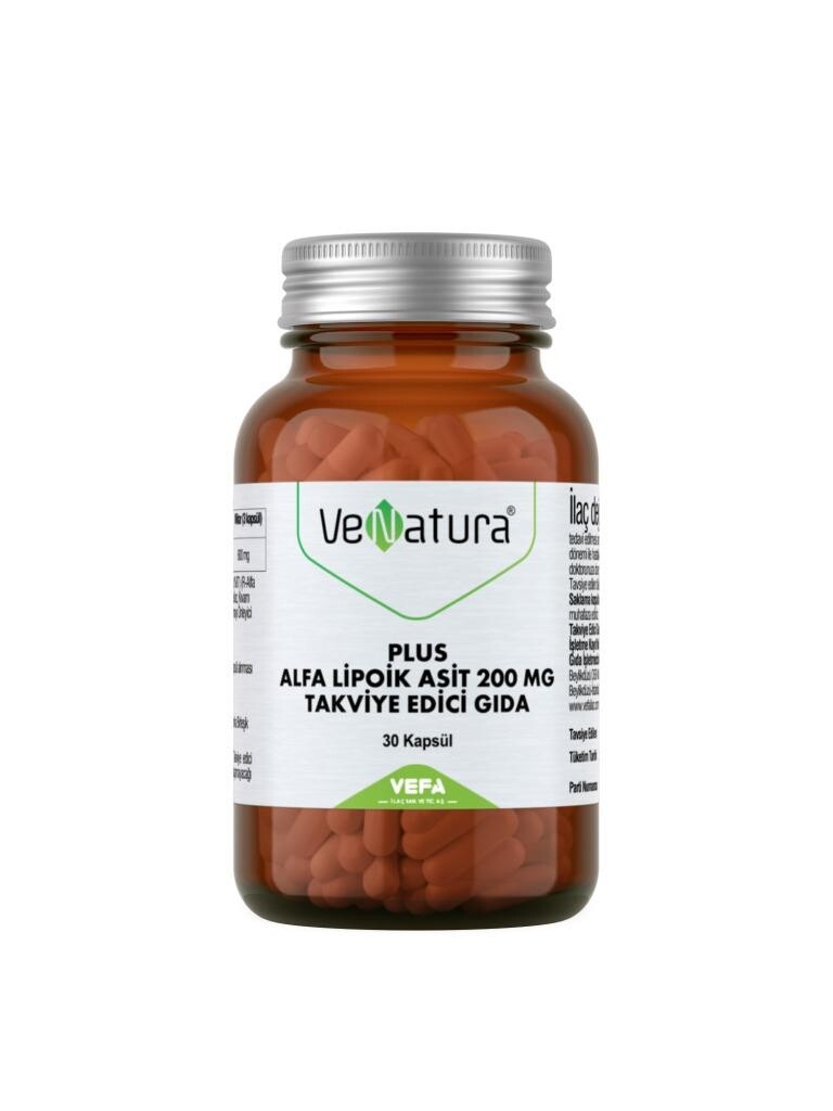 

Venatura Plus Альфа-липоевая кислота 200 мг 30 капсул