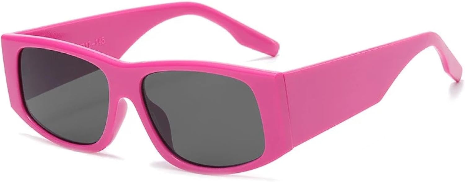 

Классические солнцезащитные очки для женщин и мужчин, роскошные, модные, винтажные, стильные, солнцезащитные очки с защитой от УФ-излучения UV400 TKKTLLT, Rose Red Black