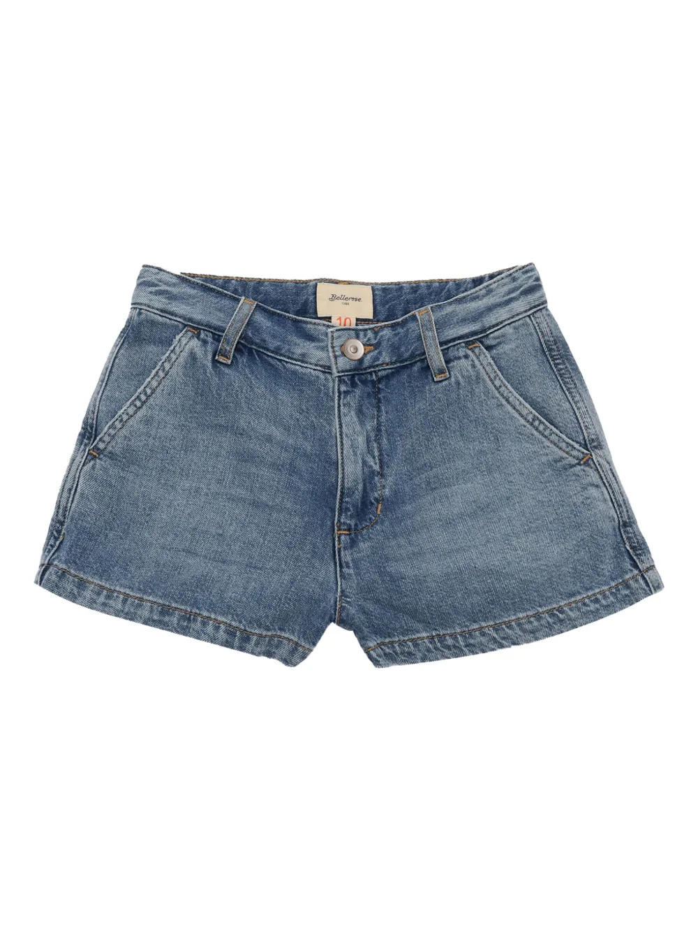 

Джинсовые шорты с карманом Bellerose Kids, синий