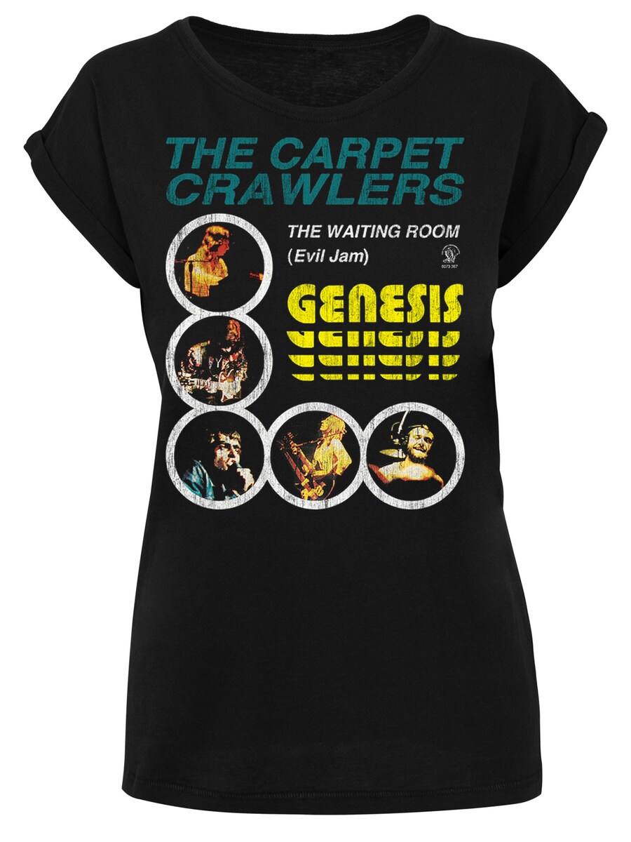 

Рубашка F4NT4STIC Genesis The Carpet Crawlers, черный