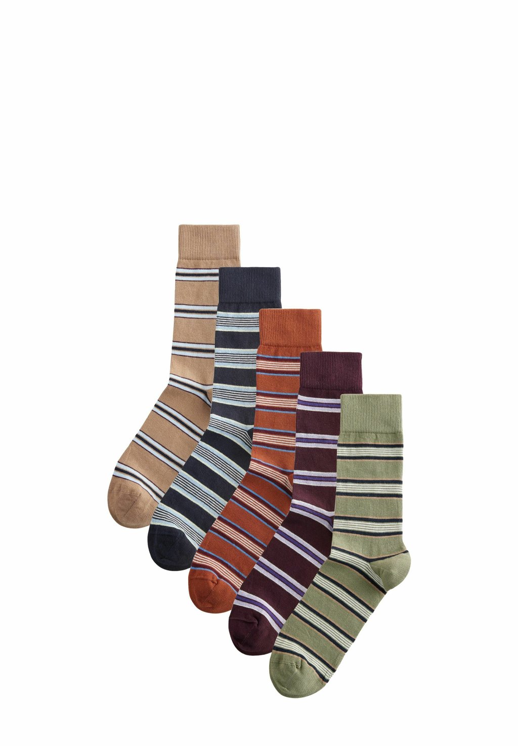 

Носки 5 PACK PATTERN - REGULAR FIT Next, зеленый