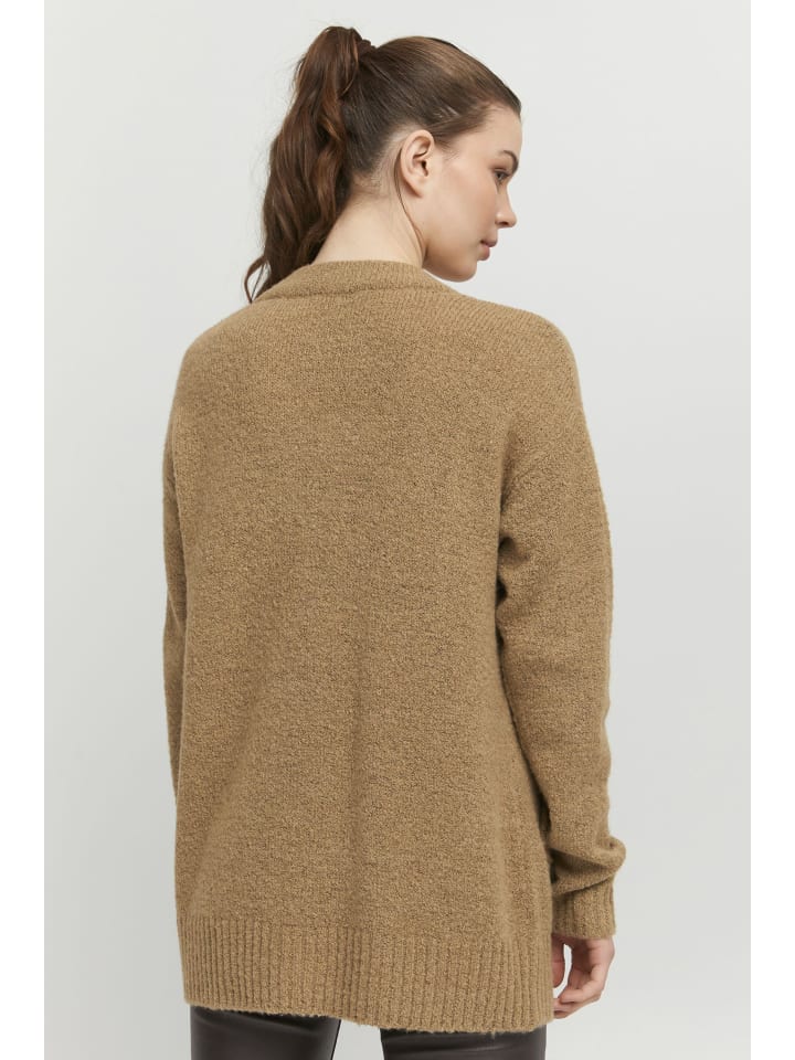 

B. young Короткий кардиган BYMIRELLE 2 - трикотаж, стандартный крой, цвет Tannin Melange