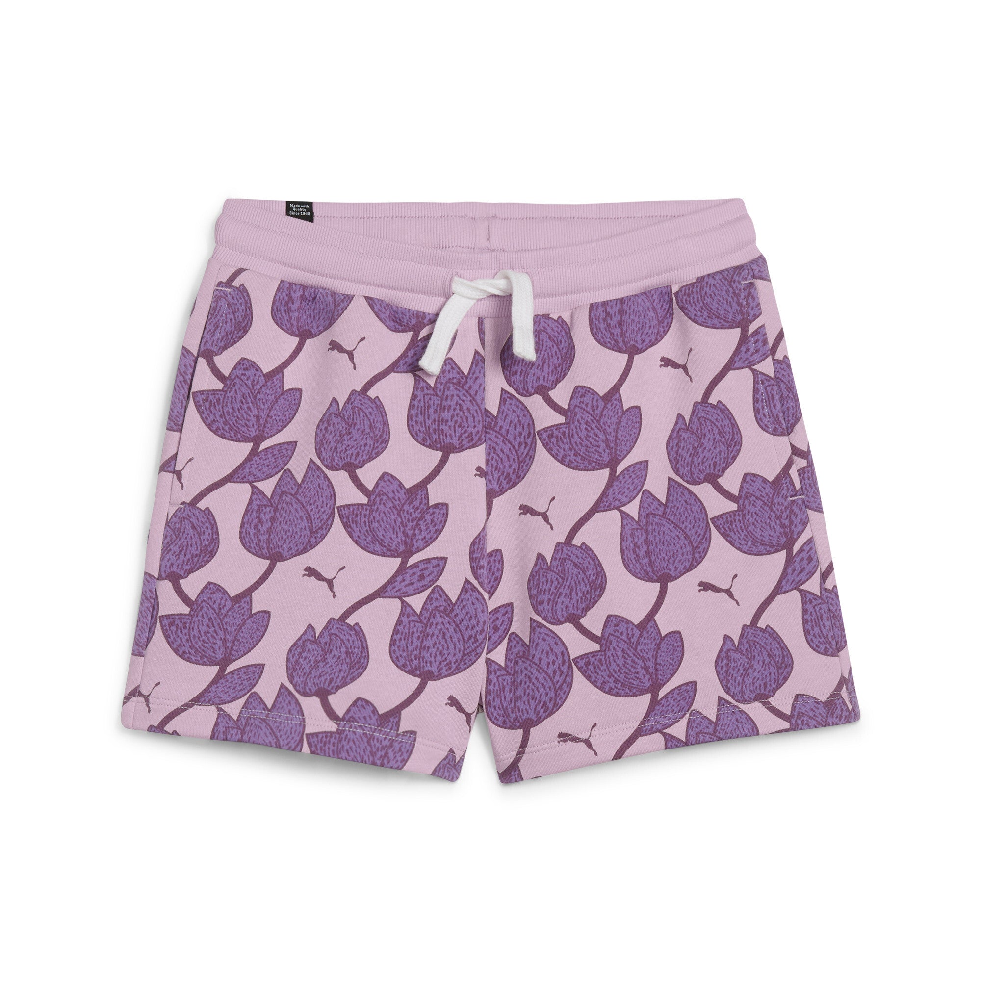 

Шорты PUMA ESS+ BLOSSOM для девочек-подростков, цвет grape mist