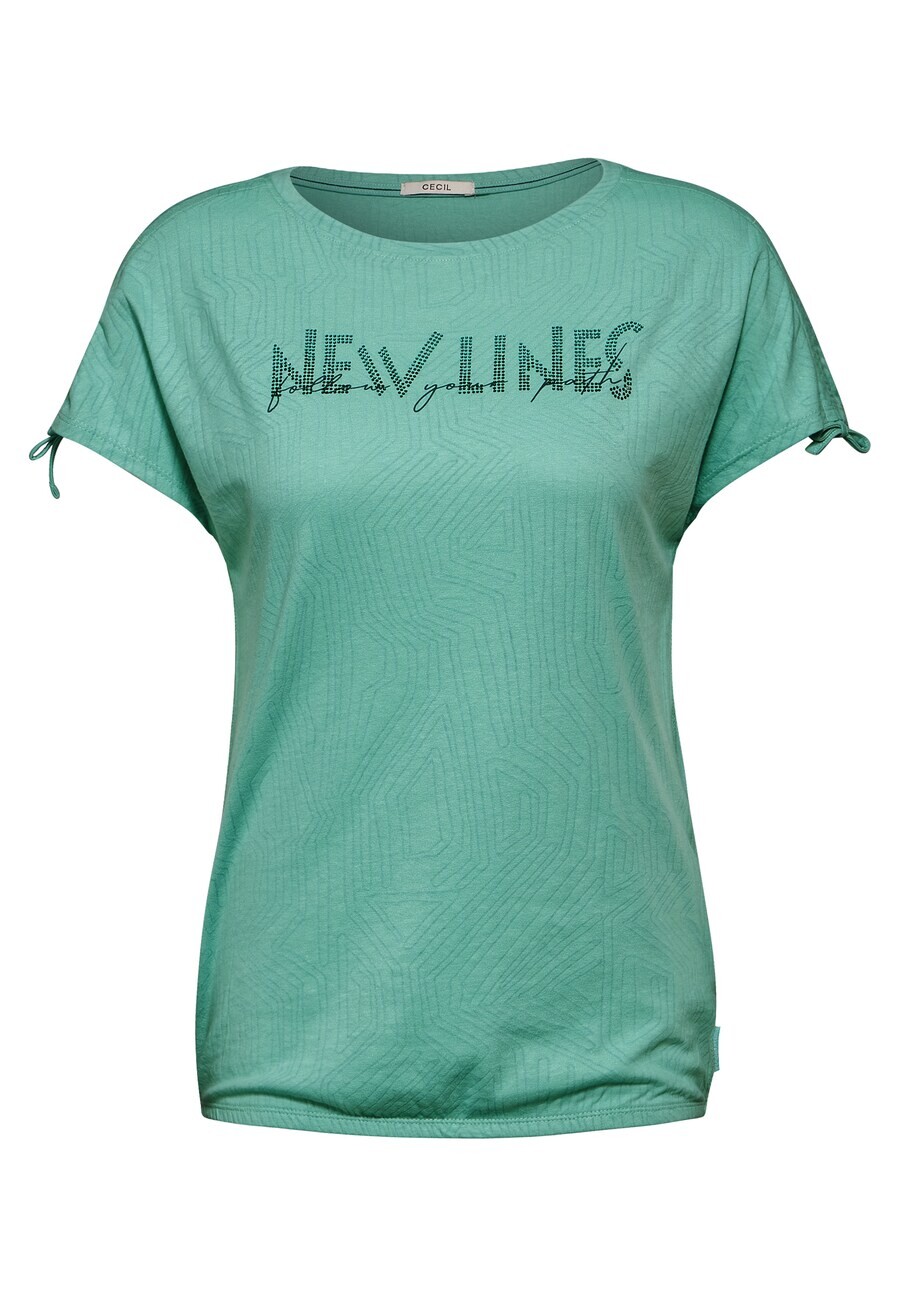

Футболка CECIL Shirt, цвет jade/dark green