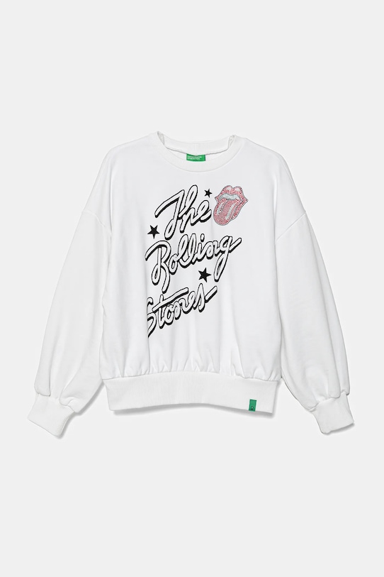 

Детская хлопковая блузка United Colors Of Benetton, белый