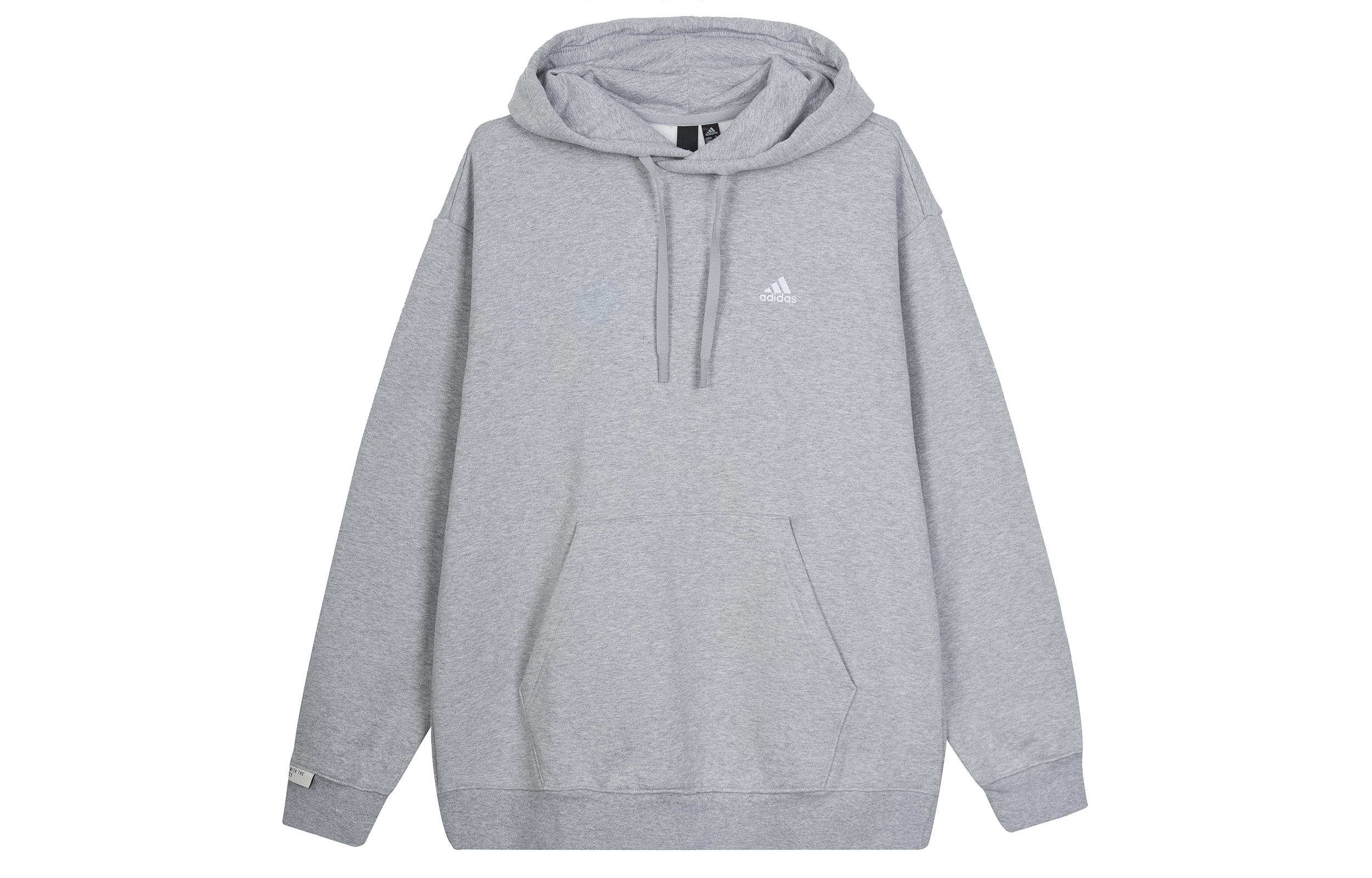 

Adidas Толстовка мужская, средняя, серо-меланжевый
