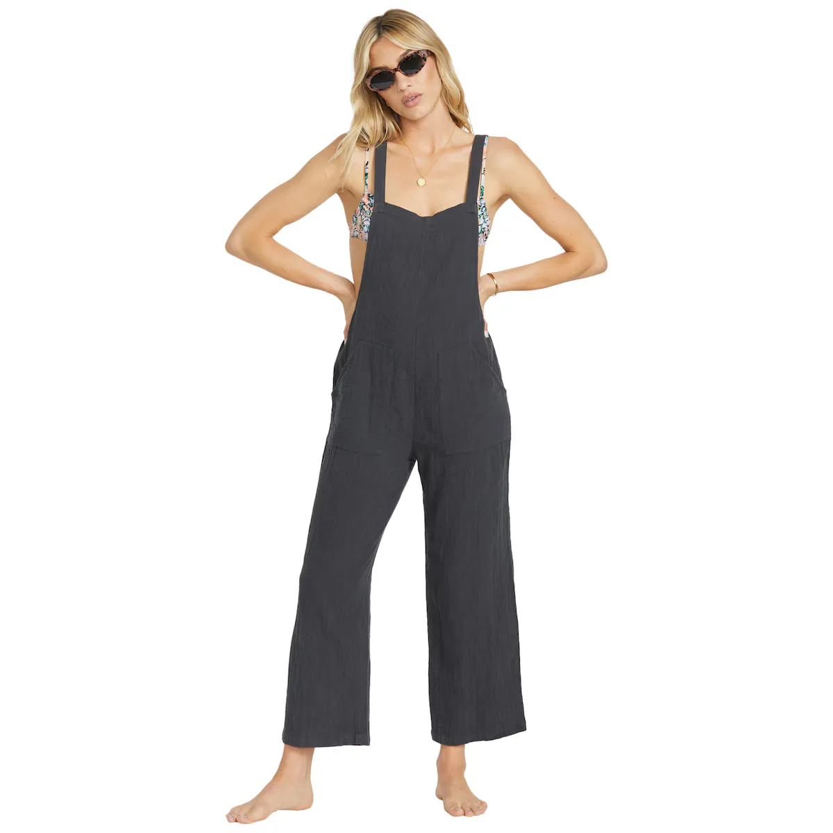 

Женский комбинезон Billabong Pacific Time, черный