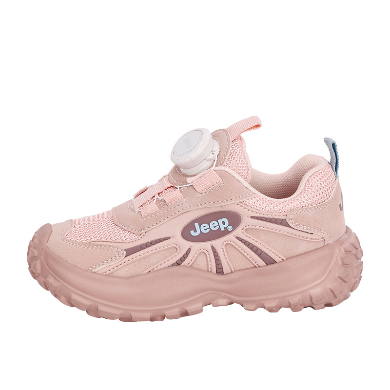 

Детские кеды Детские низкие розовые Jeep, цвет Rubber Pink