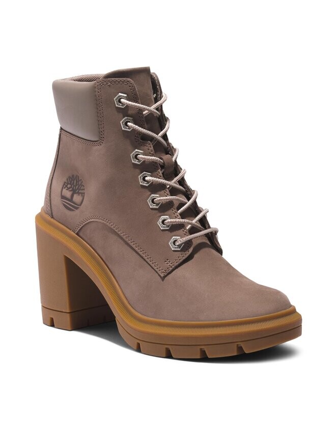 Ботильоны на блочном каблуке Timberland, бежевый