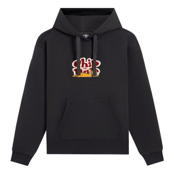 

Толстовка x disney chip 'n dale embroidered logo hoodie 'black' Li-Ning, черный