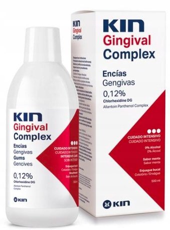 

Жидкость для полоскания рта, 500 мл Kin, Gingival Complex