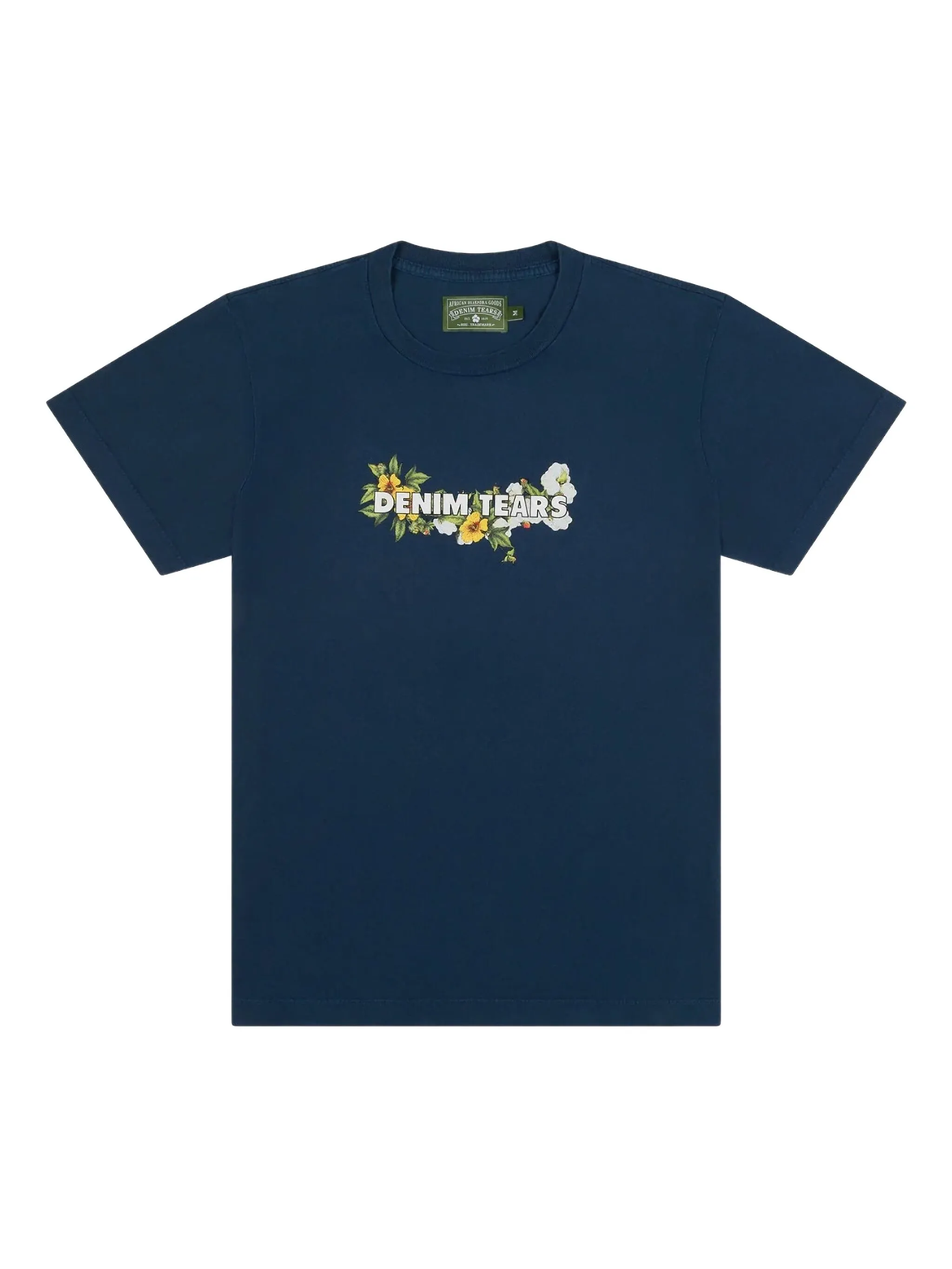 

Футболка с логотипом Denim Tears, синий