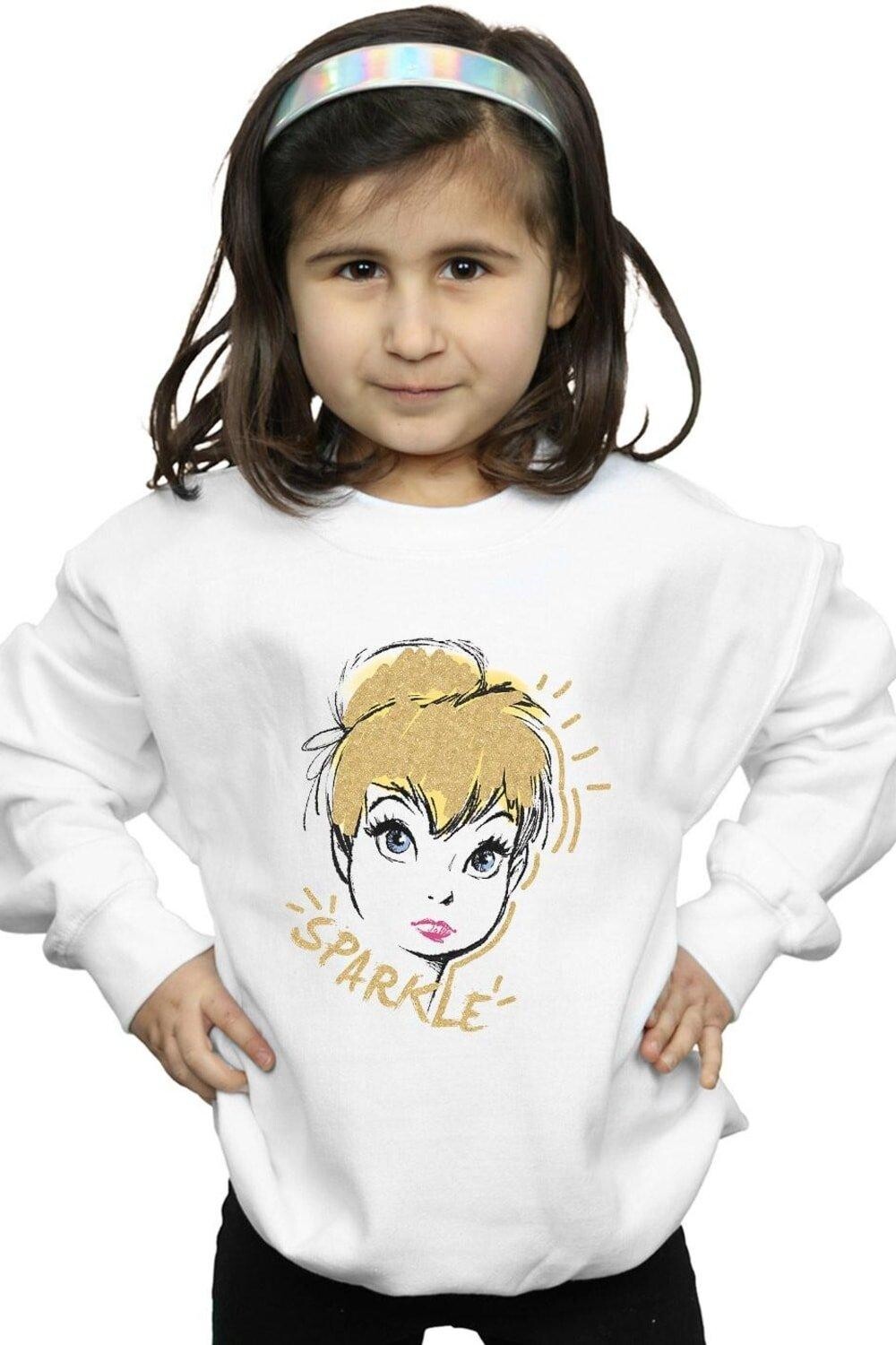 

Толстовка с блестками Tinkerbell Disney, белый