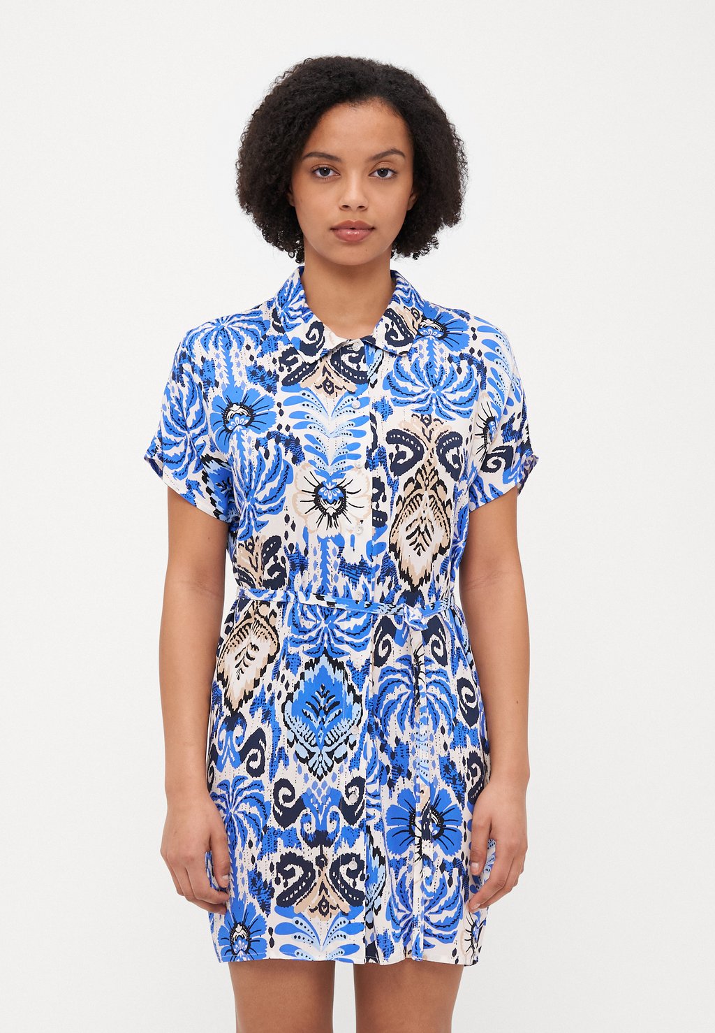 

Платье-рубашка ONLNOVA LIFE VIS SHIRT DRESS ONLY Petite, синий