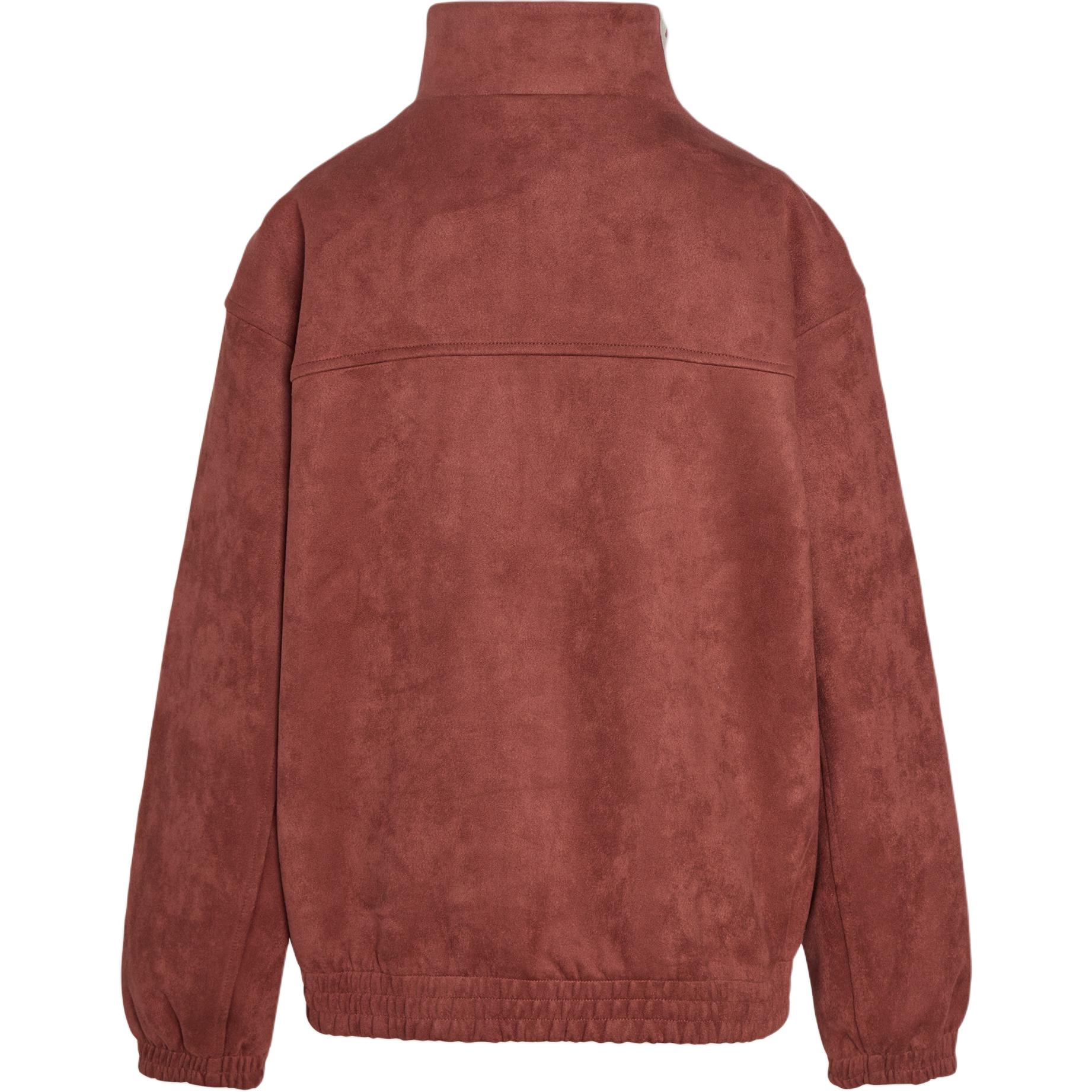 Куртка FW25 KNIT для детей Adidas Originals, soft красный/miracle коричневый — фото 3