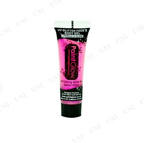 Крем для лица SPF UNI ENTERPRISE Гель для лица и тела с блестками UV Glitter,,, розовый — фото 2