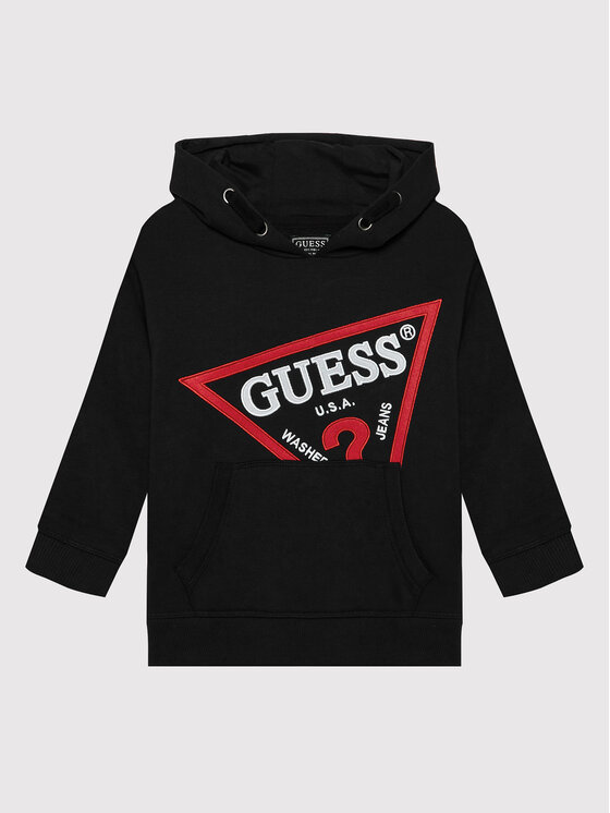 

Толстовка оверсайз Guess, черный