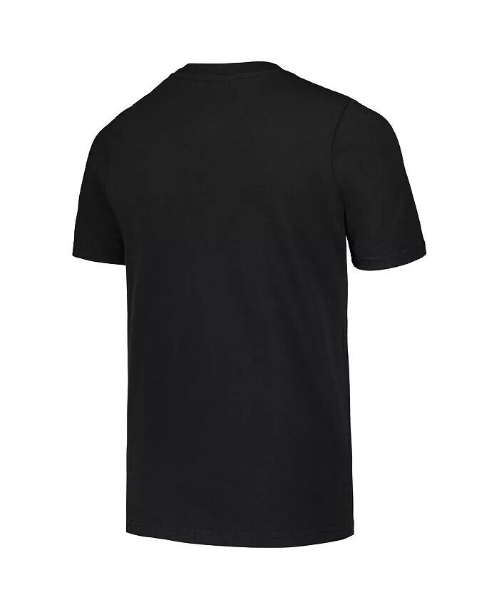 Черная футболка Big Boys Pittsburgh Steelers Disney Cross Fade Outerstuff, черный — фото 2