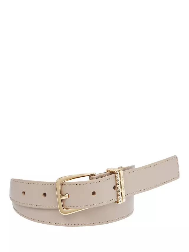 

Ремень Tommy Hilfiger Luxe Leather, бежевый