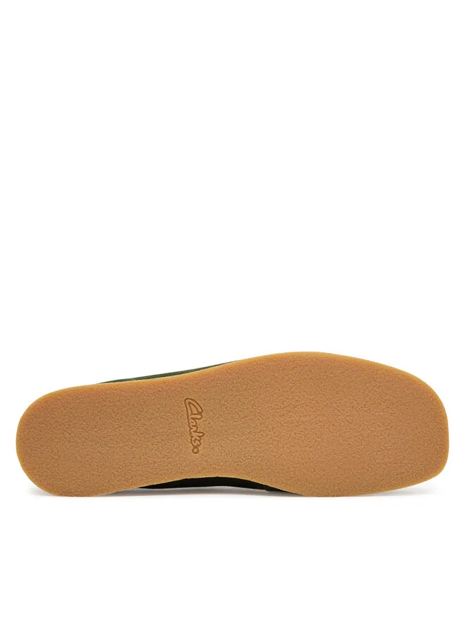 Clarks Низкие зеленые кроссовки Wallabee EVO 26186170 — фото 4