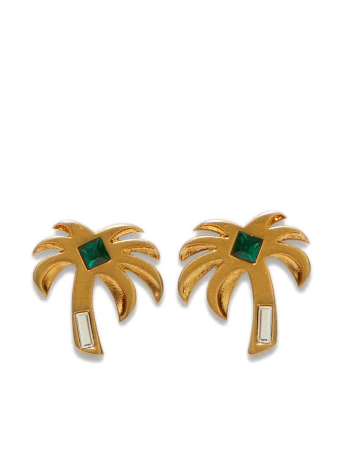 

Серьги Palm с камнями Palm Angels, золотой