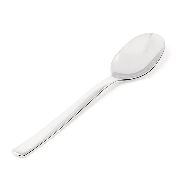 

Десертная ложка овальной формы. Alessi, серебряный