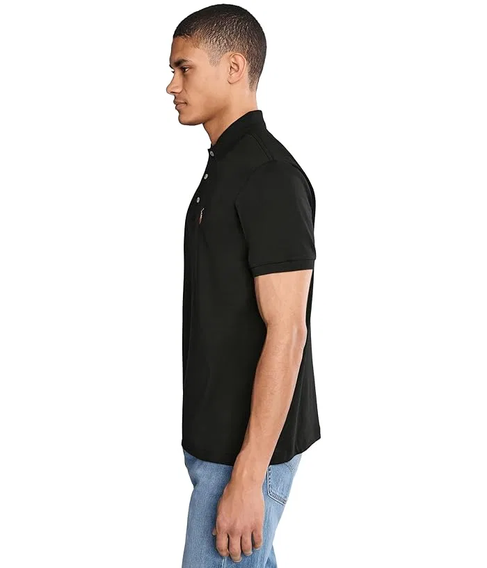 Поло Polo Ralph Lauren хлопок Custom Slim Fit Soft Cotton, Cruise Navy — фото 3