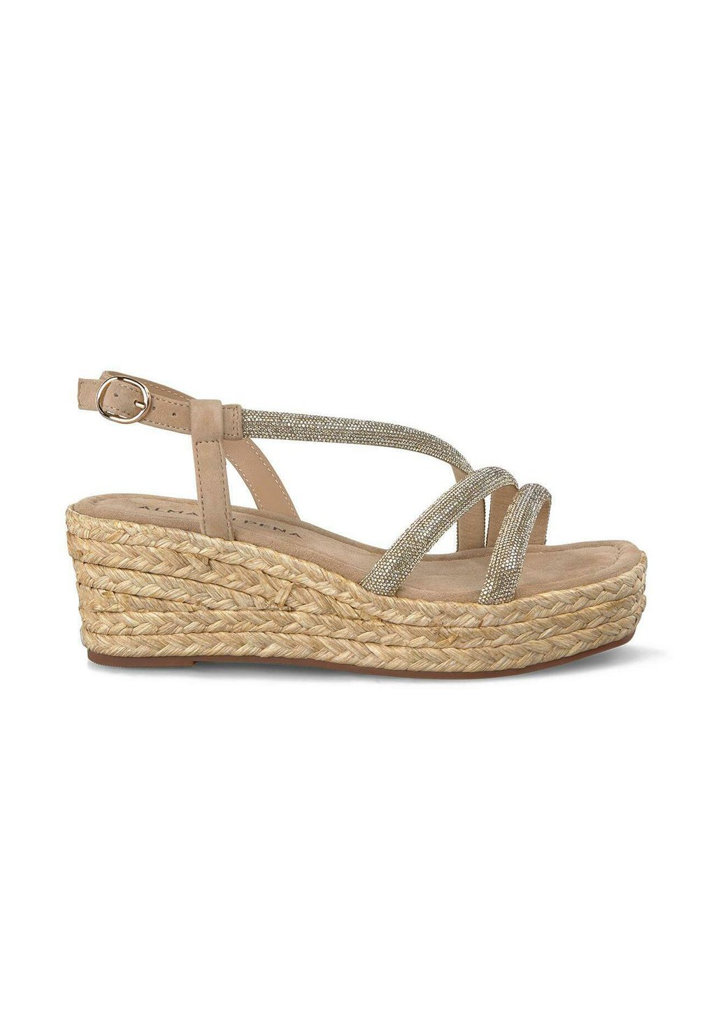 Босоножки на танкетке Espadrilles Alma en Pena, светло-коричневый — фото 2