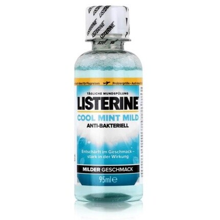 Прохладный мятный мягкий вкус 95 мл ополаскиватель для рта, Listerine — фото 3