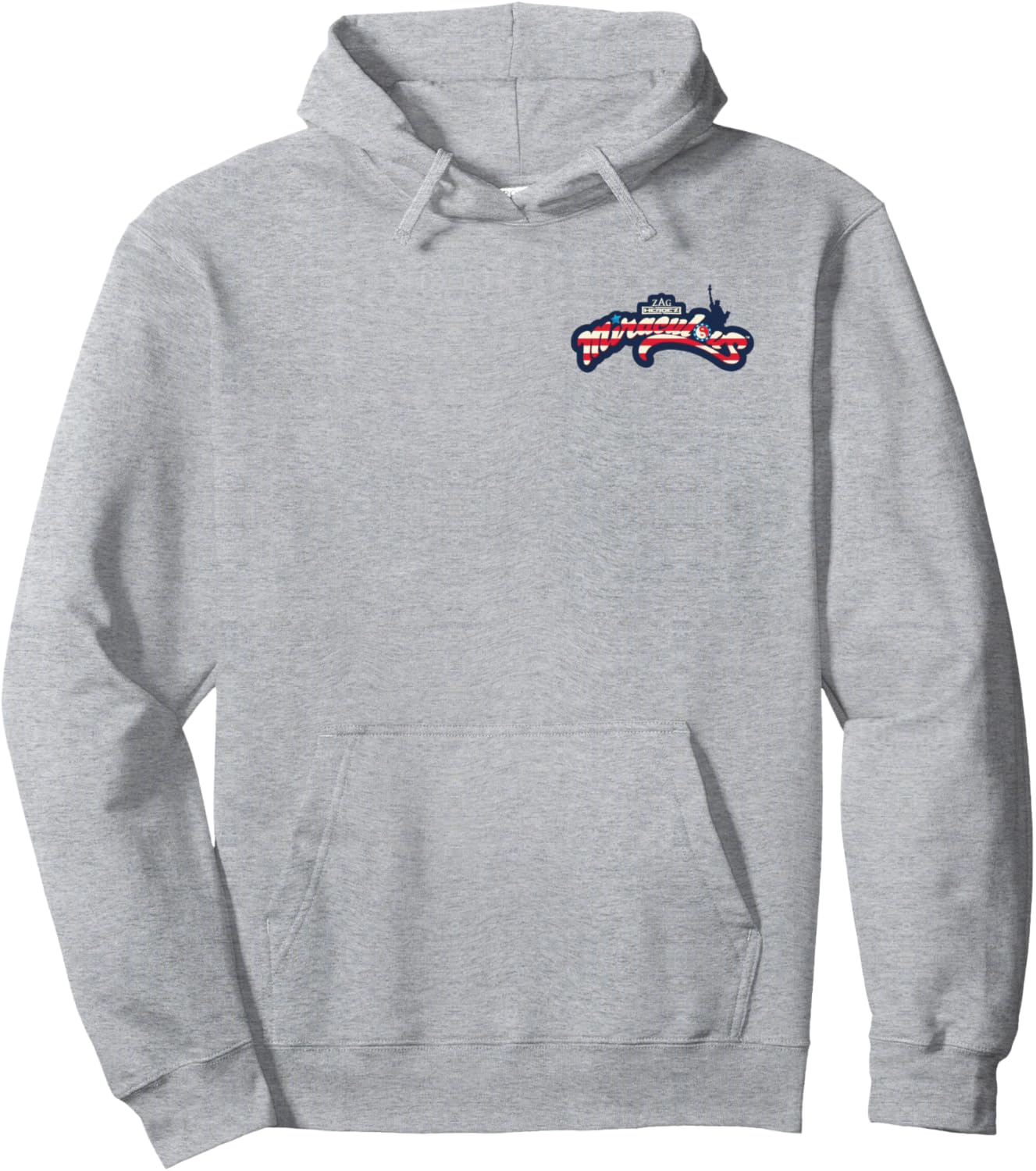 

Суперская толстовка с изображением божьей коровки ко Дню независимости США (4 июля) в синем цвете Miraculous