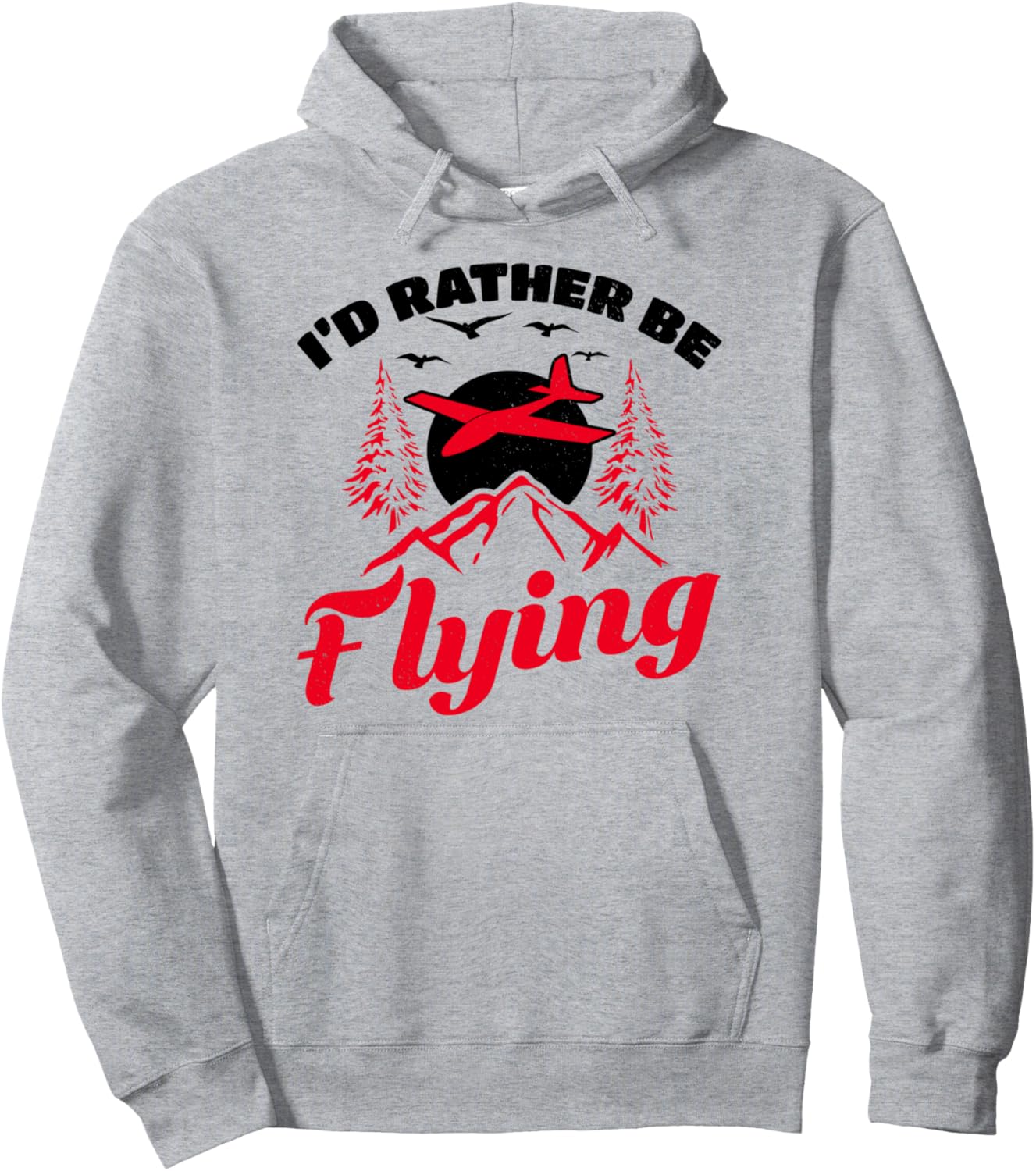 

Я бы предпочел летать на планере, самолете, самолете с блоком управления. Толстовка с капюшоном Glider Gift Idea For Pilot Sailplane Airplane, серый