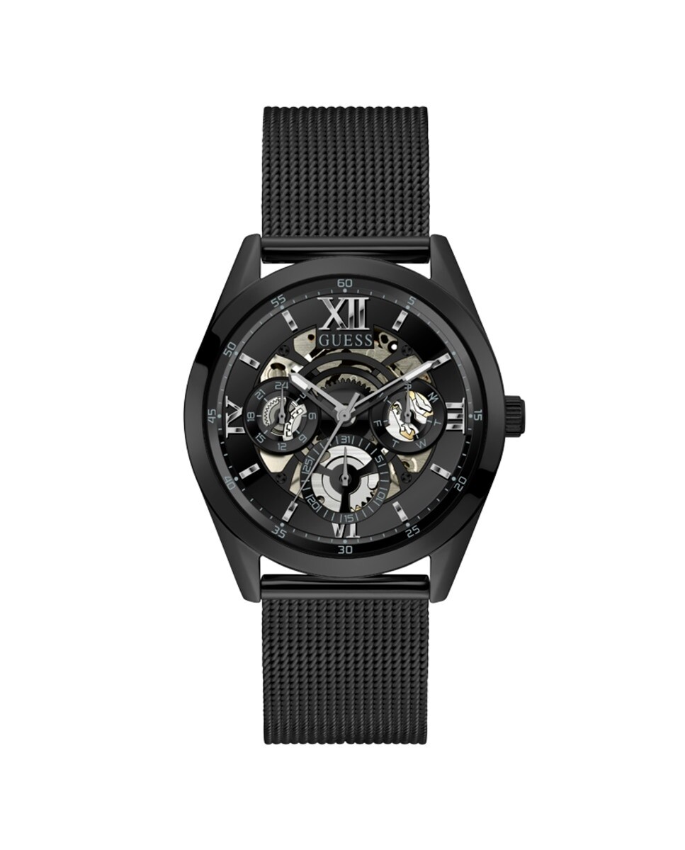 

Мужские часы Tailor GW0368G3 со стальным и черным ремешком Guess, черный